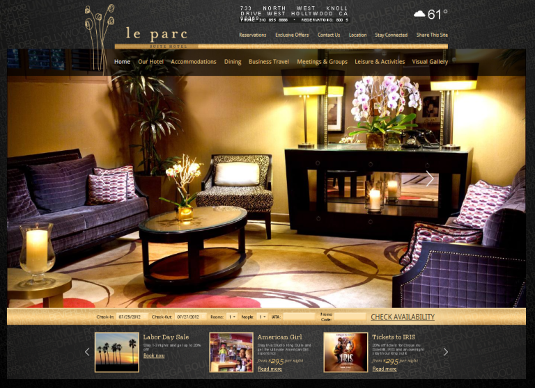 Thiết kế web hotel bằng WordPress